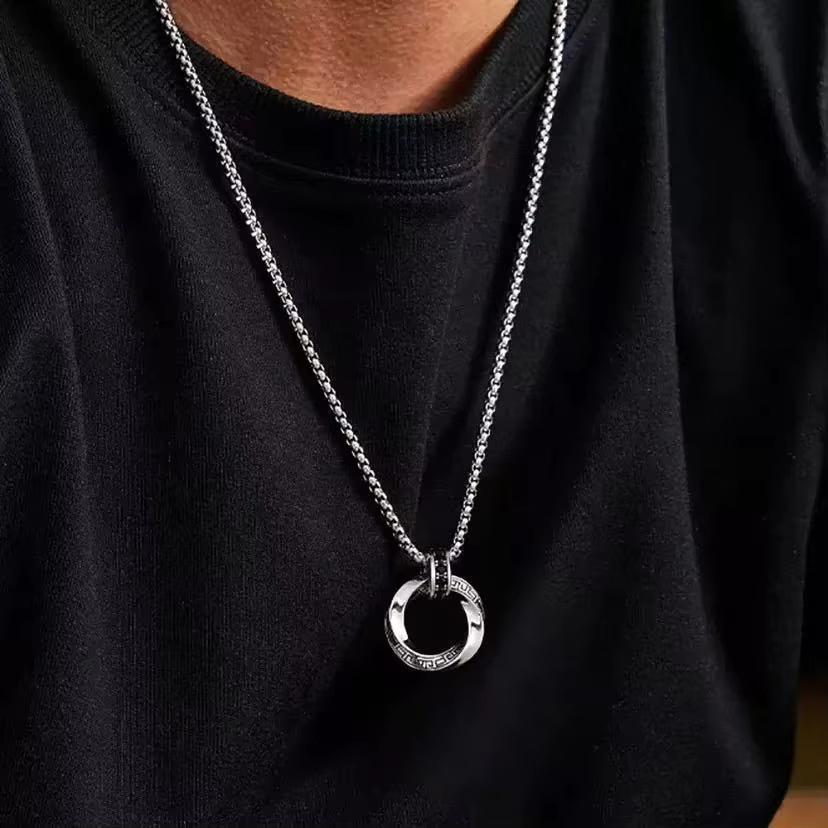 새로운 925 스털링 실버 목걸이, 빈티지 스타일 체인 - 925 Sterling Silver Chain Necklace Men 리뷰 및 가격