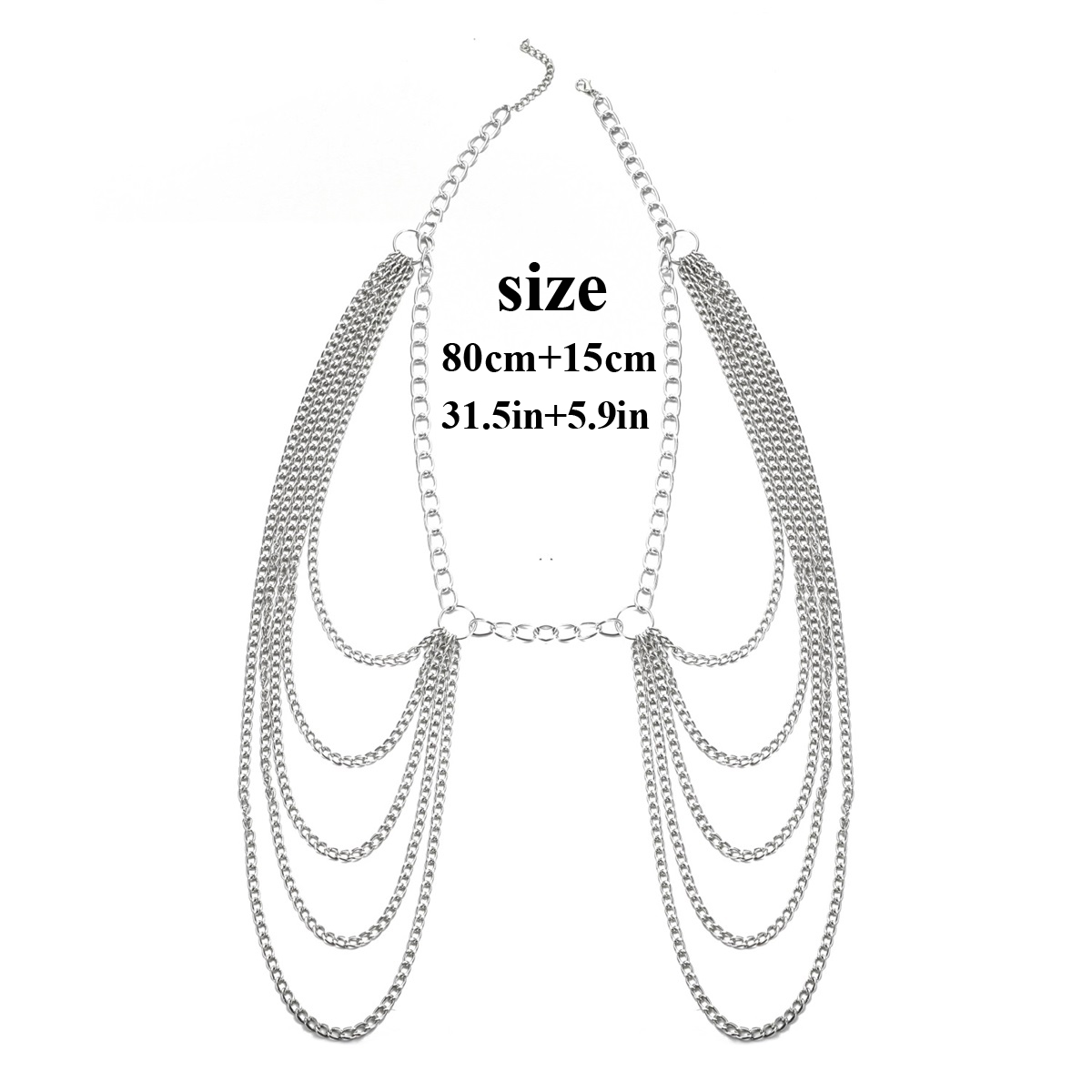 금속 허리 체인 벨트 다층 섹시한 배꼽 체인 비키니 드 - Body Jewelry 리뷰 및 가격