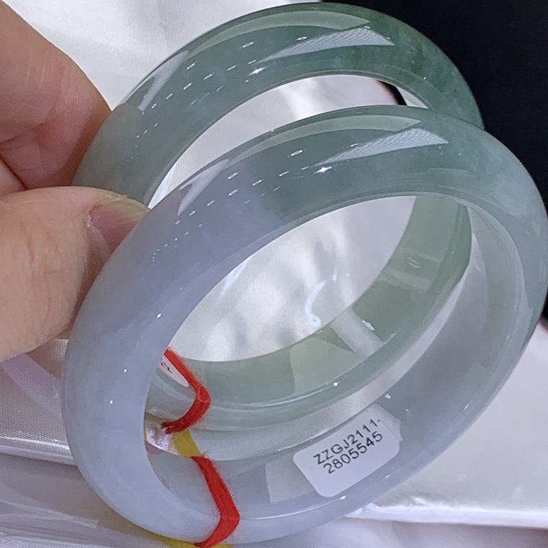 여성용 미얀마산 비취 팔찌, 오래된 광산 비취로 제작, - Bracelets 리뷰 및 가격