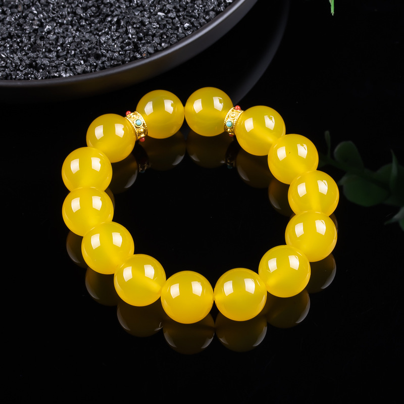 옥색, 호박색, 노란색, 심플하고 활용도가 높은 디자인 - Bracelets 리뷰 및 가격