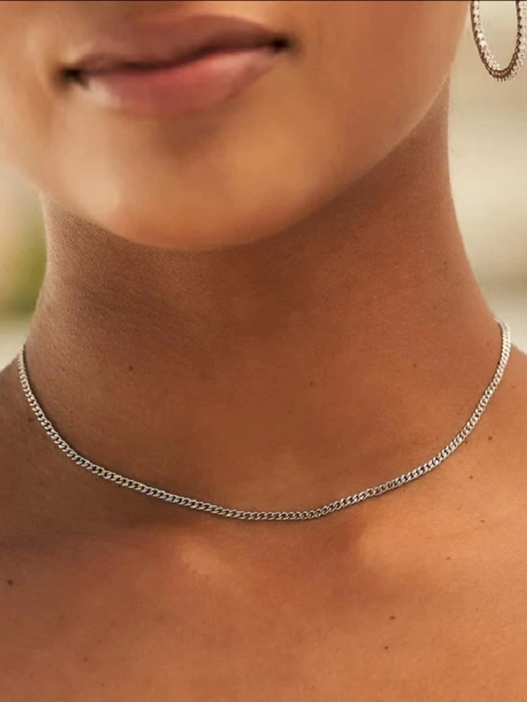 남성용 스테인레스 스틸 기본 체인 목걸이 티타늄 스틸  - Cuban Link Chain 12Mm 리뷰 및 가격